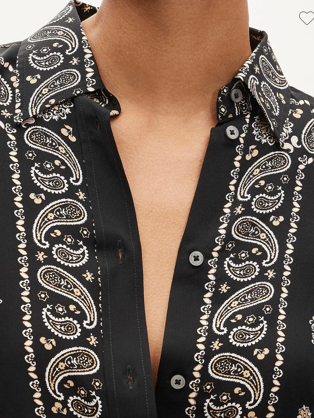 J.Crew Jules classic-fit shirt in bandana-print viscose twill